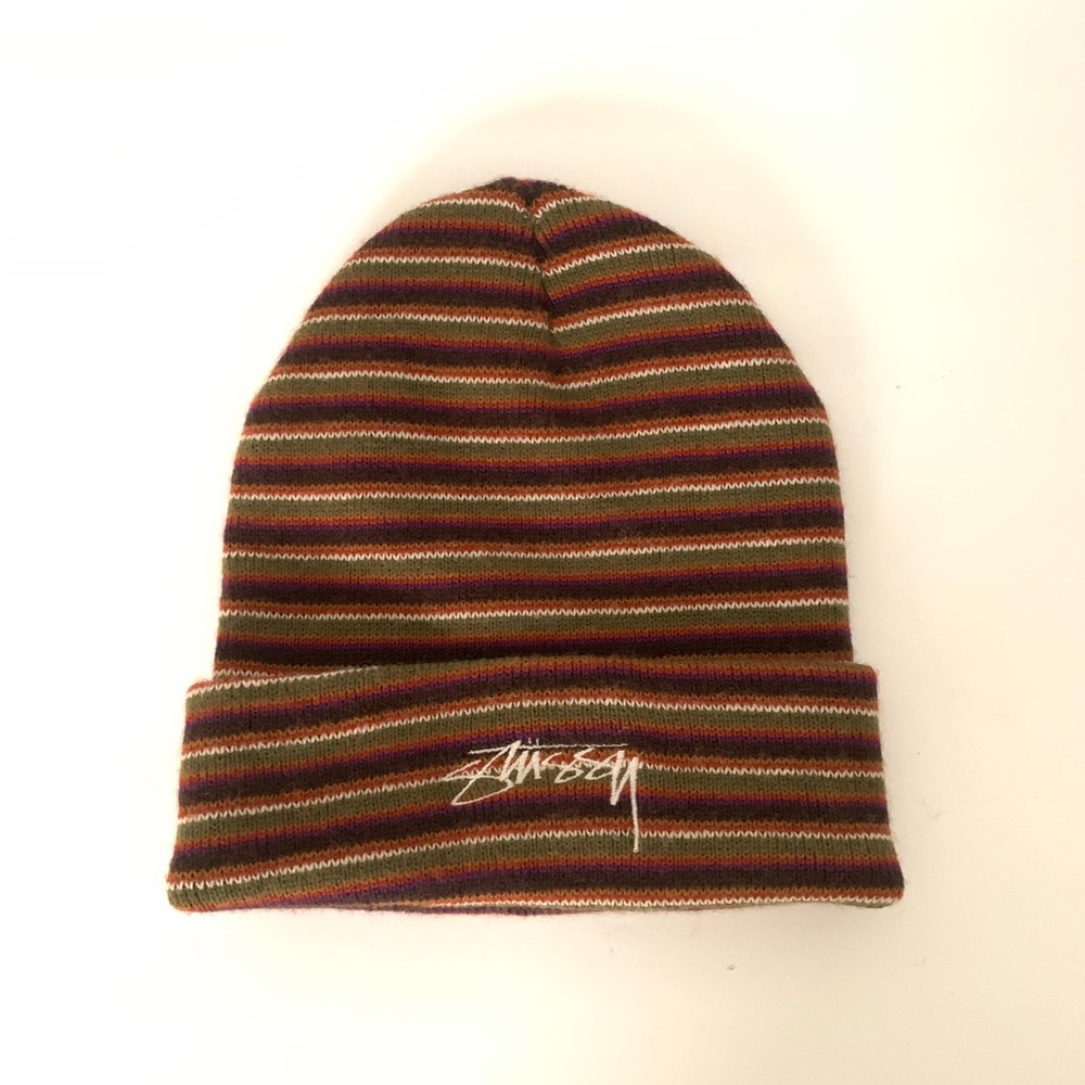 Stussy Striped Beanie